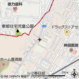 埼玉県春日部市道口蛭田155周辺の地図
