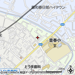 埼玉県春日部市道順川戸22周辺の地図