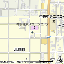 福井県鯖江市北野町16-9周辺の地図