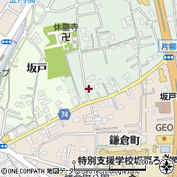 埼玉県坂戸市片柳2342周辺の地図