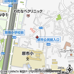 埼玉県上尾市原市3313-52周辺の地図