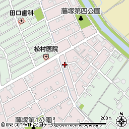 埼玉県春日部市六軒町551周辺の地図