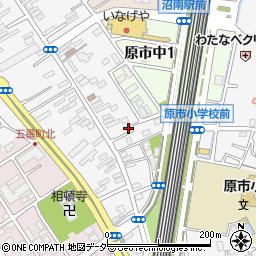 埼玉県上尾市原市2135-1周辺の地図