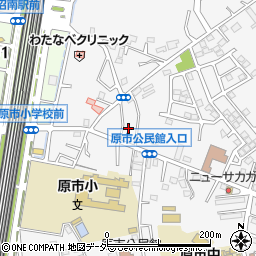 埼玉県上尾市原市3313-29周辺の地図