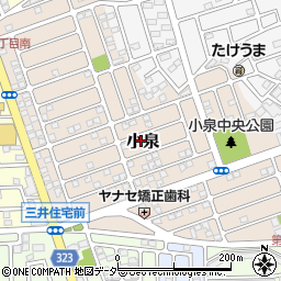 埼玉県上尾市小泉の地図 住所一覧検索 地図マピオン