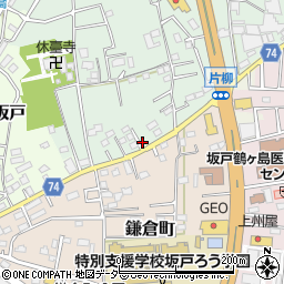 埼玉県坂戸市片柳2332周辺の地図