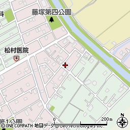 埼玉県春日部市六軒町496周辺の地図