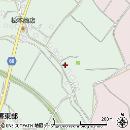 茨城県牛久市久野町3404周辺の地図