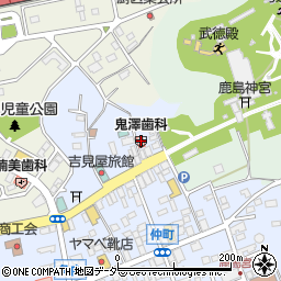 鬼澤歯科医院周辺の地図