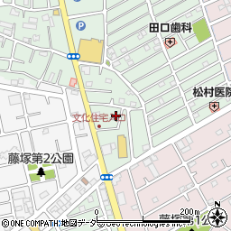 埼玉県春日部市藤塚2374周辺の地図