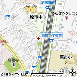 埼玉県上尾市原市2319-3周辺の地図