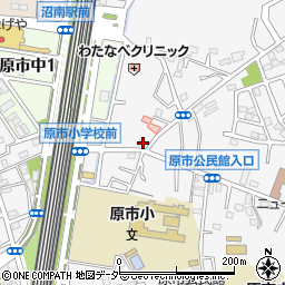埼玉県上尾市原市2358周辺の地図