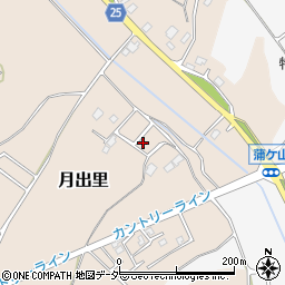 茨城県稲敷市月出里1187-23周辺の地図