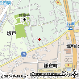 埼玉県坂戸市片柳2339周辺の地図