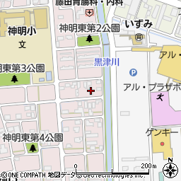 黒田ガーデン周辺の地図