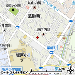 パリミキ　坂戸店周辺の地図