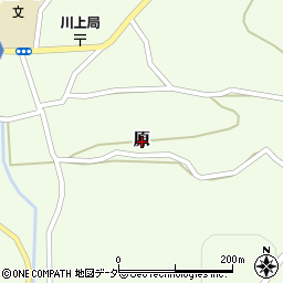 長野県南佐久郡川上村原周辺の地図