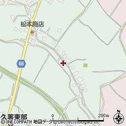 茨城県牛久市久野町3412周辺の地図