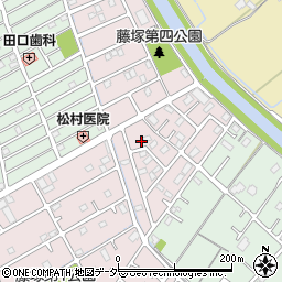 埼玉県春日部市六軒町528周辺の地図