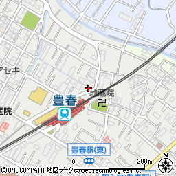 埼玉県春日部市上蛭田236周辺の地図