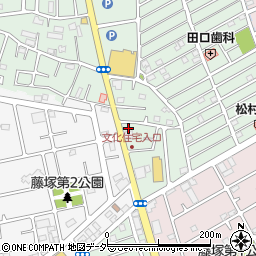 埼玉県春日部市藤塚2375周辺の地図