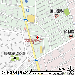 埼玉県春日部市藤塚2372周辺の地図
