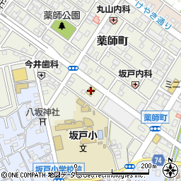 ガスト坂戸店周辺の地図