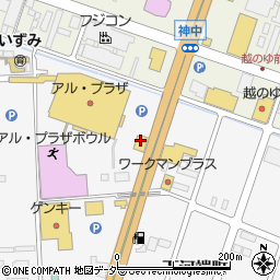ココス鯖江店周辺の地図