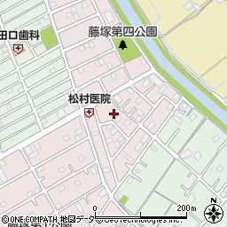 埼玉県春日部市六軒町529周辺の地図