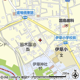 若竹書道教室周辺の地図