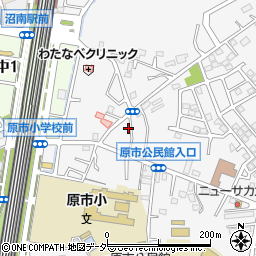 埼玉県上尾市原市3313-1周辺の地図