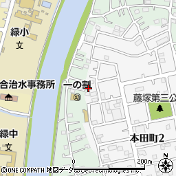 埼玉県春日部市藤塚751周辺の地図