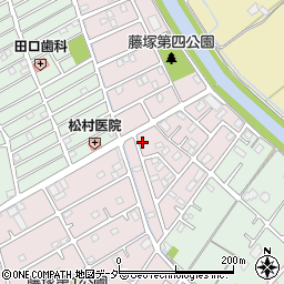 埼玉県春日部市六軒町527周辺の地図