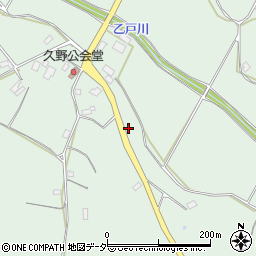 茨城県牛久市久野町1158周辺の地図