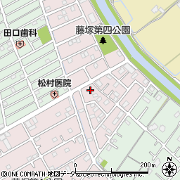 埼玉県春日部市六軒町524周辺の地図