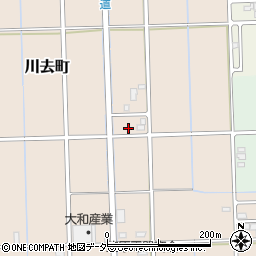 福井県鯖江市川去町10-7-14周辺の地図