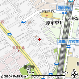 埼玉県上尾市原市2304周辺の地図