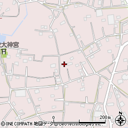 埼玉県春日部市東中野406周辺の地図