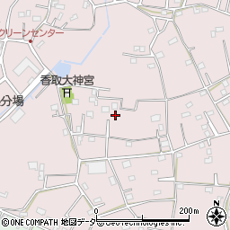 埼玉県春日部市東中野383周辺の地図