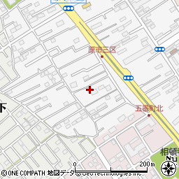 埼玉県上尾市原市1037-4周辺の地図