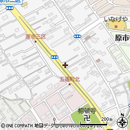 埼玉県上尾市原市775周辺の地図