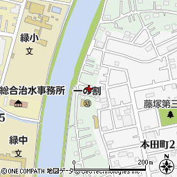 埼玉県春日部市藤塚750周辺の地図