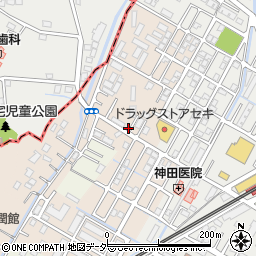 埼玉県春日部市道口蛭田183周辺の地図