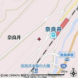 長野県塩尻市奈良井1145周辺の地図