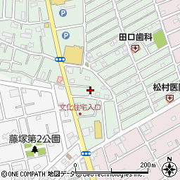 埼玉県春日部市藤塚2360周辺の地図