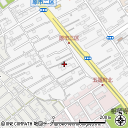 埼玉県上尾市原市1037-14周辺の地図
