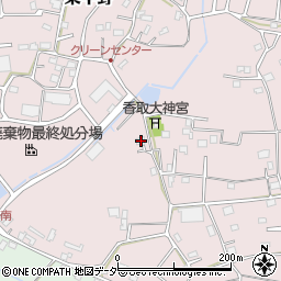 埼玉県春日部市東中野360周辺の地図