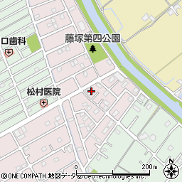 埼玉県春日部市六軒町521周辺の地図
