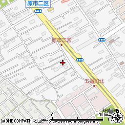 埼玉県上尾市原市1037-13周辺の地図