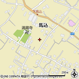 埼玉県さいたま市岩槻区馬込周辺の地図